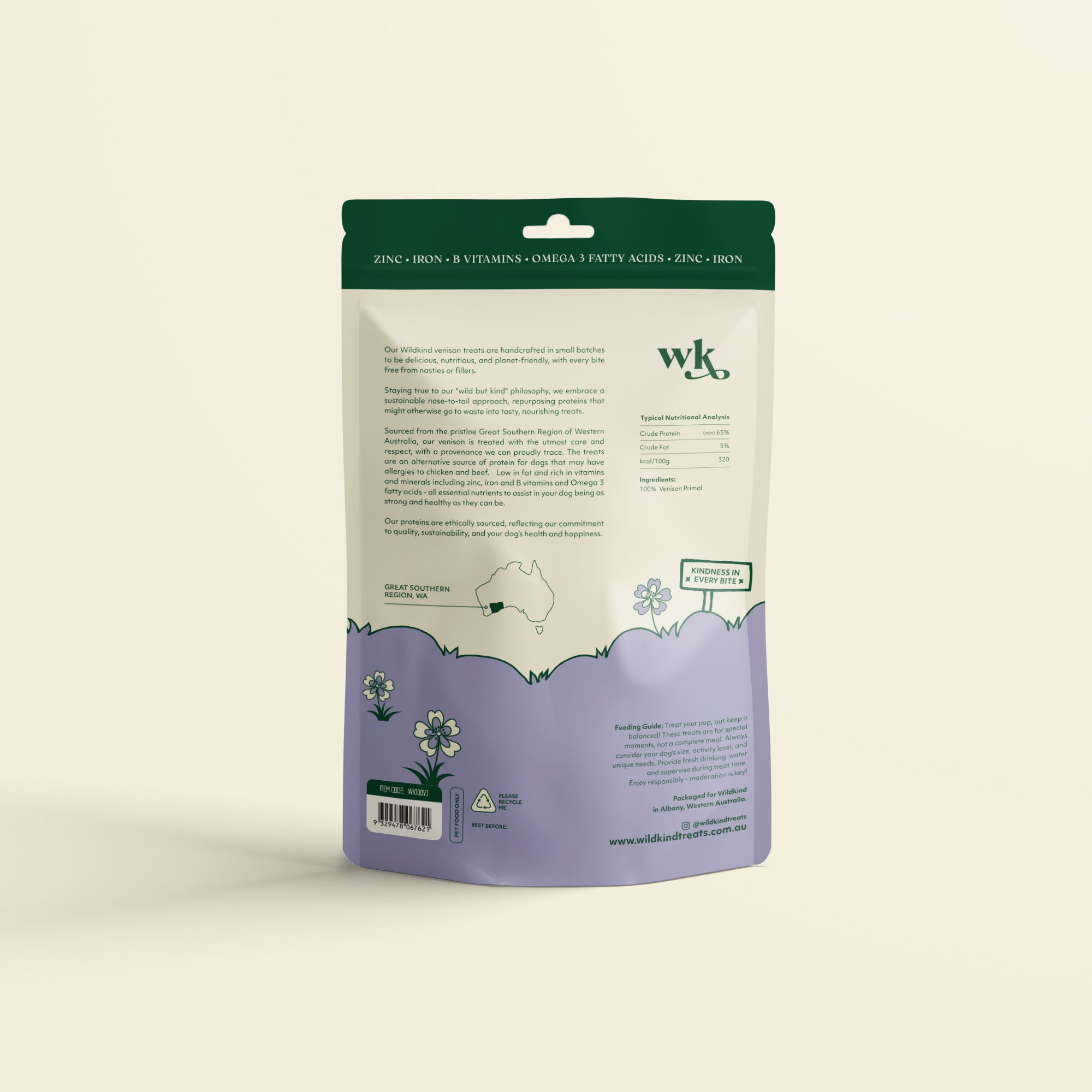 Venison 100g